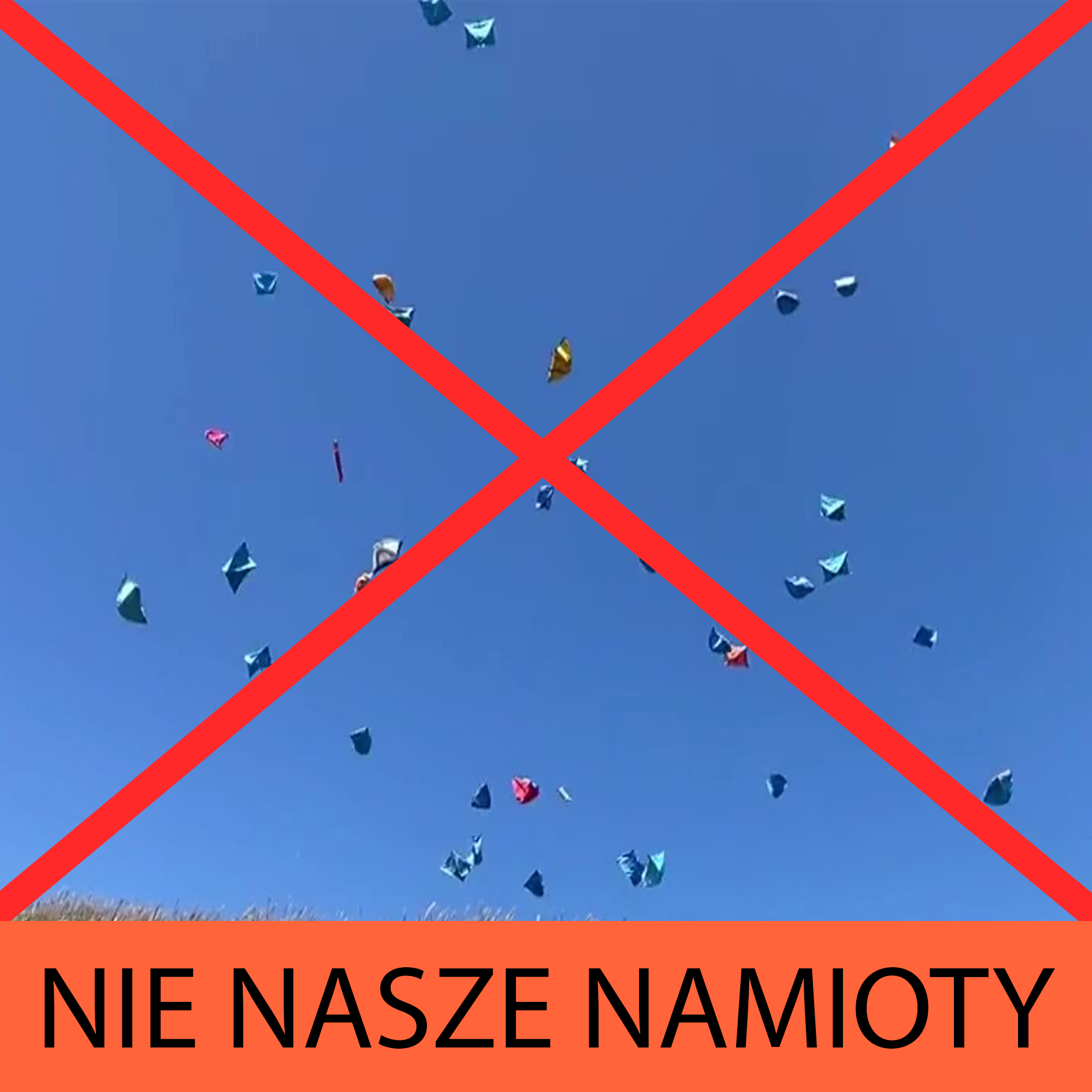 Namiot z nadrukiem KGW dla Koła Gospodyń Wiejskich 3 ścianki różne