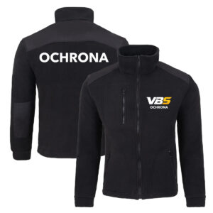 Gruby polar ze wzmocnieniami dla ochroniarzy