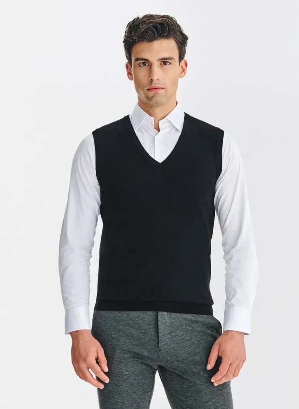 Kamizelka wełniana, ciepła dla ochroniarzy (3)