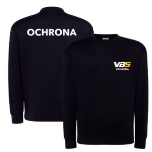 Mocna bluza bez kaptura dla ochroniarzy