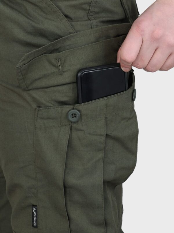 Spodnie bojówki dla ochroniarzy z miejscem na nakolanniki