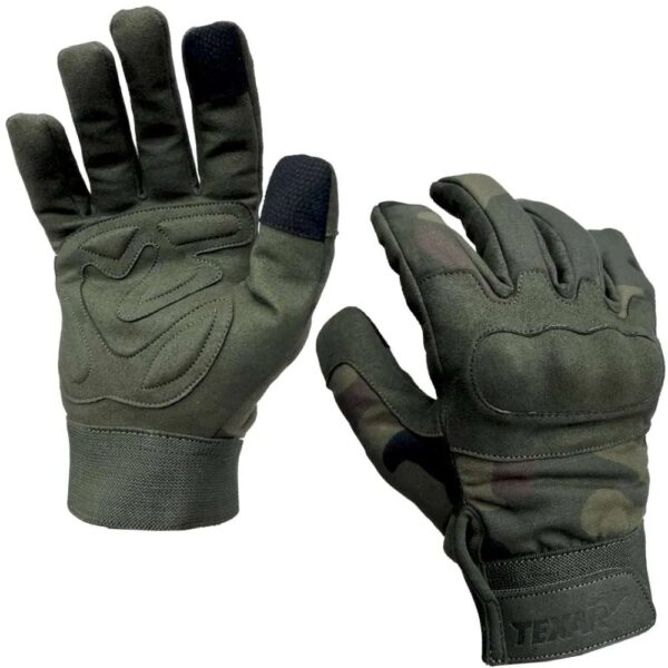 Wzmacniane rękawice z osłoną dłoni dla ochroniarzy (2)