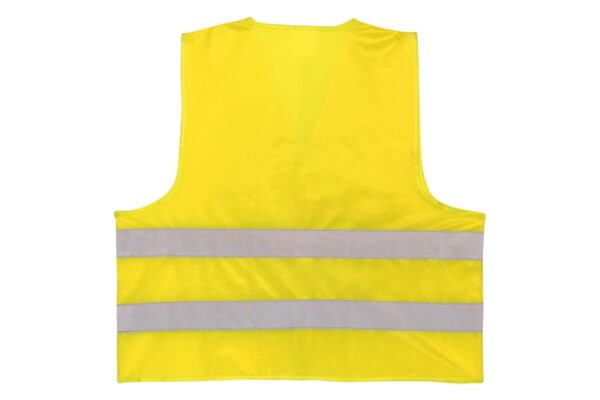Kamizelka odblaskowa żółta dla ochroniarzy (1)