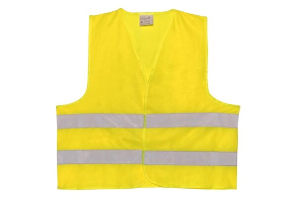 Kamizelka odblaskowa żółta dla ochroniarzy