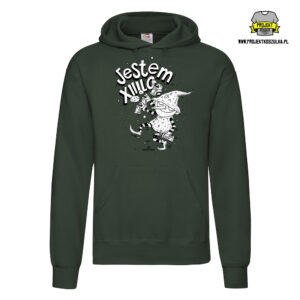 XIII LO bluza zielona krasnal XIII LO bluza zielona krasnal