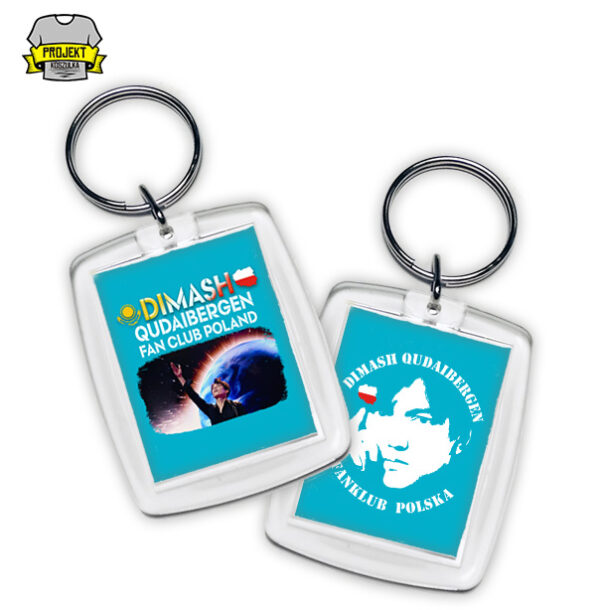 Dimash Qudaibergen fan club keyring brelok fanklubu Dimash Qudaibergen