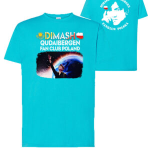 koszulka męska fanklubu Dimash Qudaibergen koszulka męska fanklubu Dimash Qudaibergen