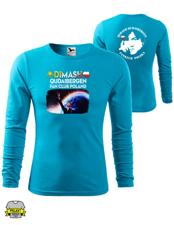 koszulka męska na długi rękaw fanklubu Dimash Qudaibergen koszulka męska na długi rękaw fanklubu Dimash Qudaibergen