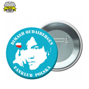 przypinka z logo fanklubu Dimash Qudaibergen przypinka z logo fanklubu Dimash Qudaibergen