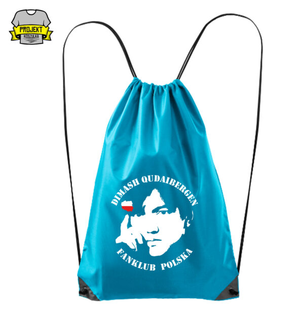 Dimash Qudaibergen fan club drawstring backpack with logo workoplecak z logo fanklubu Dimash Qudaibergen