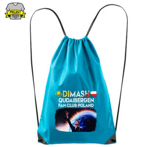 workoplecak z napisem fanklubu Dimash Qudaibergen workoplecak z napisem fanklubu Dimash Qudaibergen