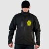 Kurtka softshell wklejane zamki z własnym nadrukiem Kurtka softshell wklejane zamki z własnym nadrukiem