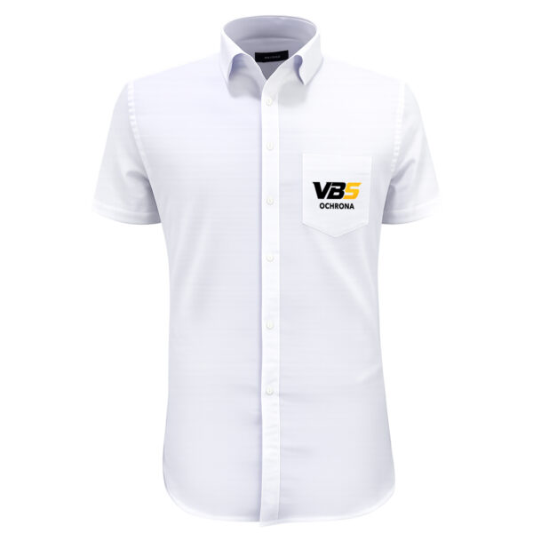 Koszula biała elegancka premium dla ochroniarzy