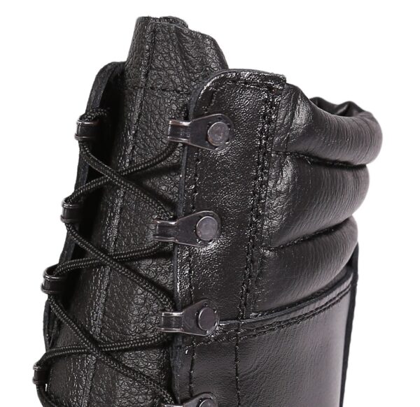 Skórzane Wysokie Buty dla Ochroniarzy Skórzane Wysokie Buty dla Ochroniarzy