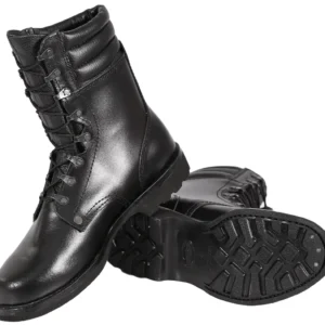 Skórzane Wysokie Buty dla Ochroniarzy