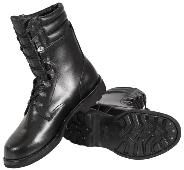 Skórzane Wysokie Buty dla Ochroniarzy Skórzane Wysokie Buty dla Ochroniarzy