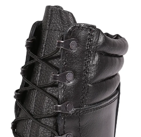 Skórzane Wysokie Buty dla Ochroniarzy Skórzane Wysokie Buty dla Ochroniarzy