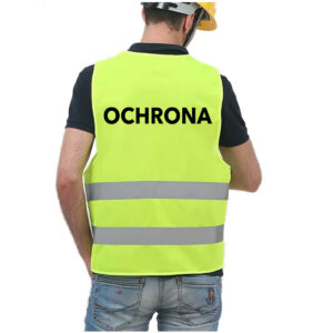 Profesjonalna Kamizelka Ostrzegawcza dla ochroniarzy