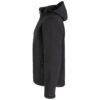 Softshell z kapturem dla ochrony – detal Softshell z kapturem dla ochrony – detal