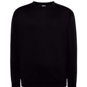 Bluza bez kaptura w 19 kolorach z własnym nadrukiem – czarny