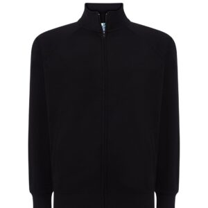 Bluza rozpinana wysoki kołnierz z własnym nadrukiem