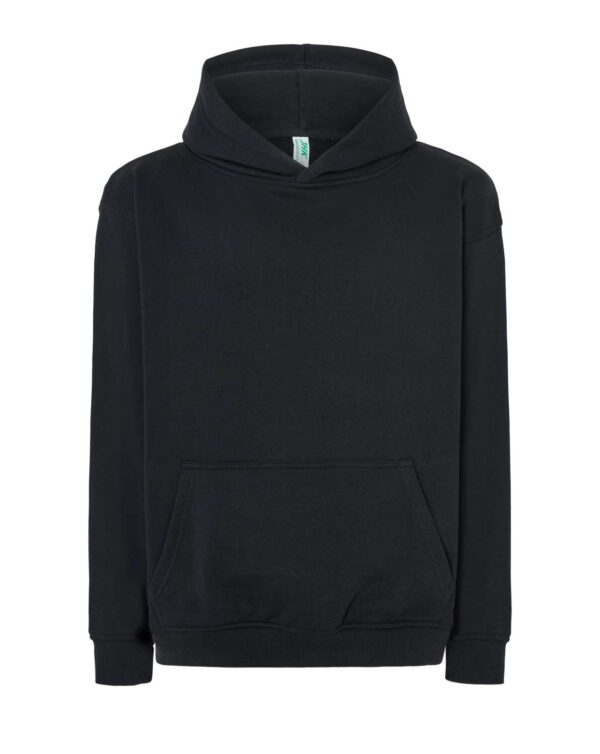 Bluza z kapturem oversize gruba z własnym nadrukiem – czarny Bluza z kapturem oversize gruba z własnym nadrukiem – czarny