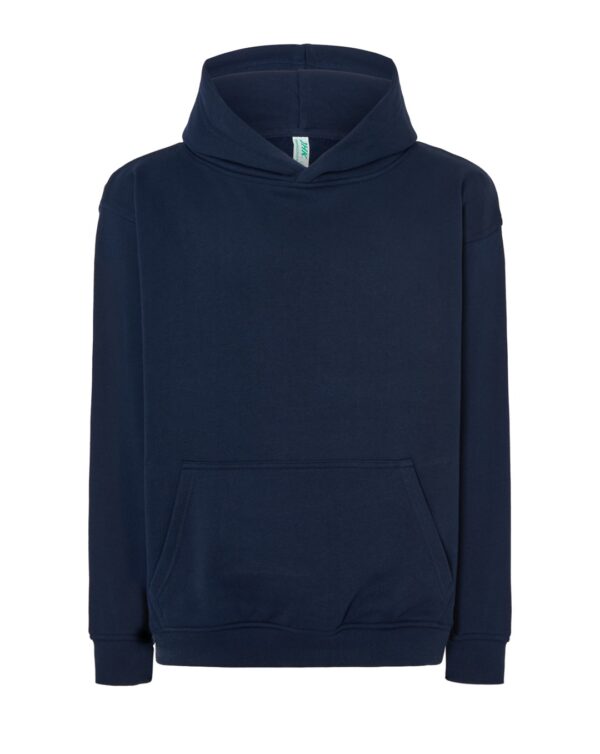 Bluza z kapturem oversize gruba z własnym nadrukiem – granatowy Bluza z kapturem oversize gruba z własnym nadrukiem – granatowy