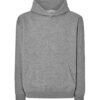 Bluza z kapturem oversize gruba z własnym nadrukiem – szary Bluza z kapturem oversize gruba z własnym nadrukiem – szary