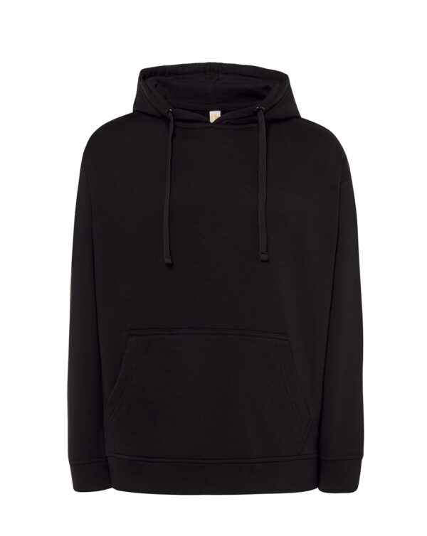 Bluza z kapturem w 34 kolorach z własnym nadrukiem – czarny Bluza z kapturem w 34 kolorach z własnym nadrukiem – czarny