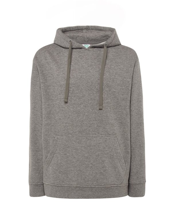 Bluza z kapturem w 34 kolorach z własnym nadrukiem – szary Bluza z kapturem w 34 kolorach z własnym nadrukiem – szary