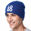 - CZZIM BEANIE wizualizacja z nadrukiem LOGO