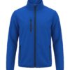 Kurtka softshell 10 kolorów z własnym nadrukiem – niebieski Kurtka softshell 10 kolorów z własnym nadrukiem – niebieski
