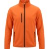 Kurtka softshell 10 kolorów z własnym nadrukiem – pomarańczowy Kurtka softshell 10 kolorów z własnym nadrukiem – pomarańczowy