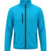 Kurtka softshell 10 kolorów z własnym nadrukiem – turkusowy Kurtka softshell 10 kolorów z własnym nadrukiem – turkusowy