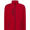 Kurtka softshell na wiatr i deszcz z własnym nadrukiem – czerwony Kurtka softshell na wiatr i deszcz z własnym nadrukiem – czerwony