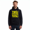 Bluza z kapturem lżejsza z własnym nadrukiem Bluza z kapturem lżejsza z własnym nadrukiem
