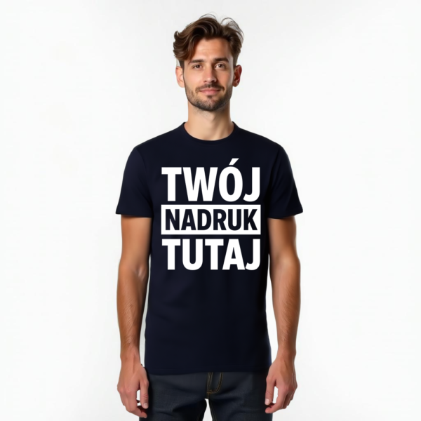 Koszulka gruba w 27 kolorach z własnym nadrukiem Koszulka gruba w 27 kolorach z własnym nadrukiem
