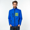 Kurtka softshell na wiatr i deszcz z własnym nadrukiem Kurtka softshell na wiatr i deszcz z własnym nadrukiem