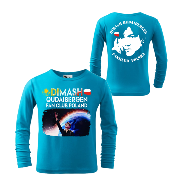 koszulka dziecięca na długi rękaw fanklubu Dimash Qudaibergen