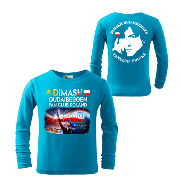 koszulka dziecięca na długi rękaw fanklubu Qudaibergen Dimash