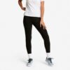 Legginsy sportowe damskie z własnym nadrukiem Ultraczarny Legginsy sportowe damskie z własnym nadrukiem Ultraczarny