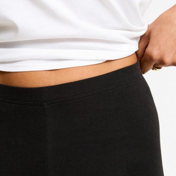 Legginsy sportowe damskie z własnym nadrukiem Ultraczarny 2 Legginsy sportowe damskie z własnym nadrukiem Ultraczarny 2